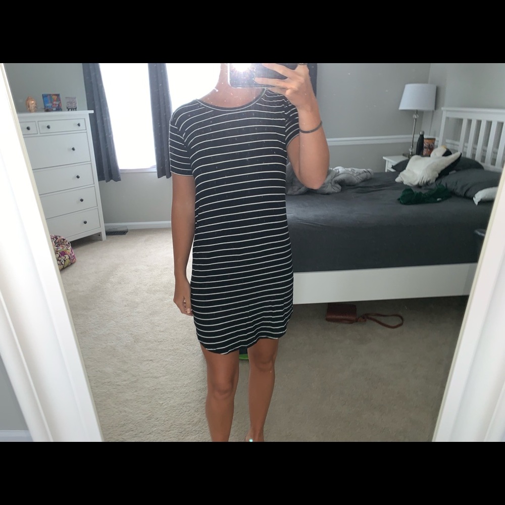garage xs t-shirt dress
